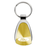 Ford Teardrop Key Fob - Gold