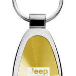 Jeep Gladiator Teardrop Key Fob - Gold