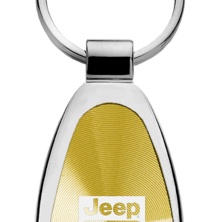 Jeep Gladiator Teardrop Key Fob - Gold