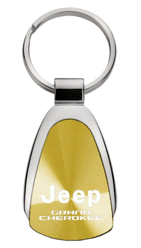 Jeep Grand Cherokee Teardrop Key Fob - Gold