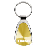 Mopar Hemi Teardrop Key Fob - Gold