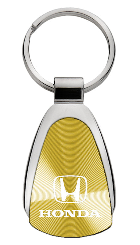 Honda Teardrop Key Fob - Gold