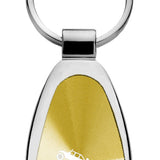 Jeep Climbing Teardrop Key Fob - Gold