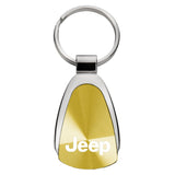 Jeep Teardrop Key Fob - Gold