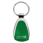 Dodge Challenger Teardrop Key Fob - Green