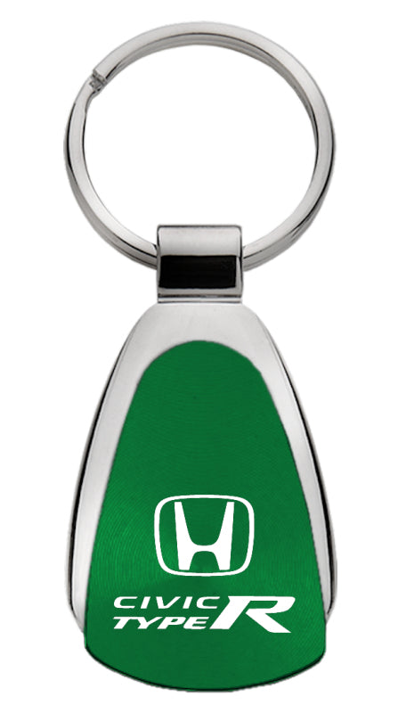 Honda Civic Type R Teardrop Key Fob - Green