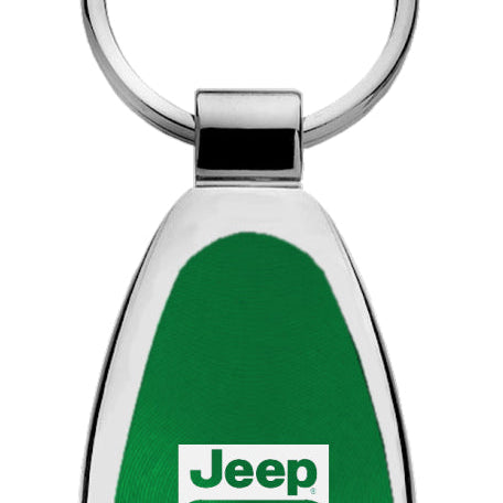 Jeep Gladiator Teardrop Key Fob - Green