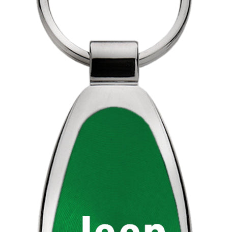 Jeep Grand Cherokee Teardrop Key Fob - Green