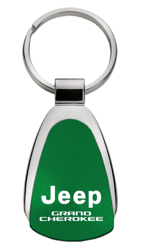 Jeep Grand Cherokee Teardrop Key Fob - Green