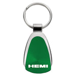 Mopar Hemi Teardrop Key Fob - Green