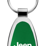 Jeep 4xe Teardrop Key Fob - Green