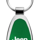 Jeep 4xe Teardrop Key Fob - Green