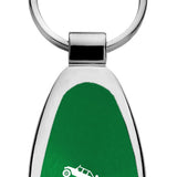 Jeep Climbing Teardrop Key Fob - Green