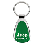 Jeep Liberty Teardrop Key Fob - Green