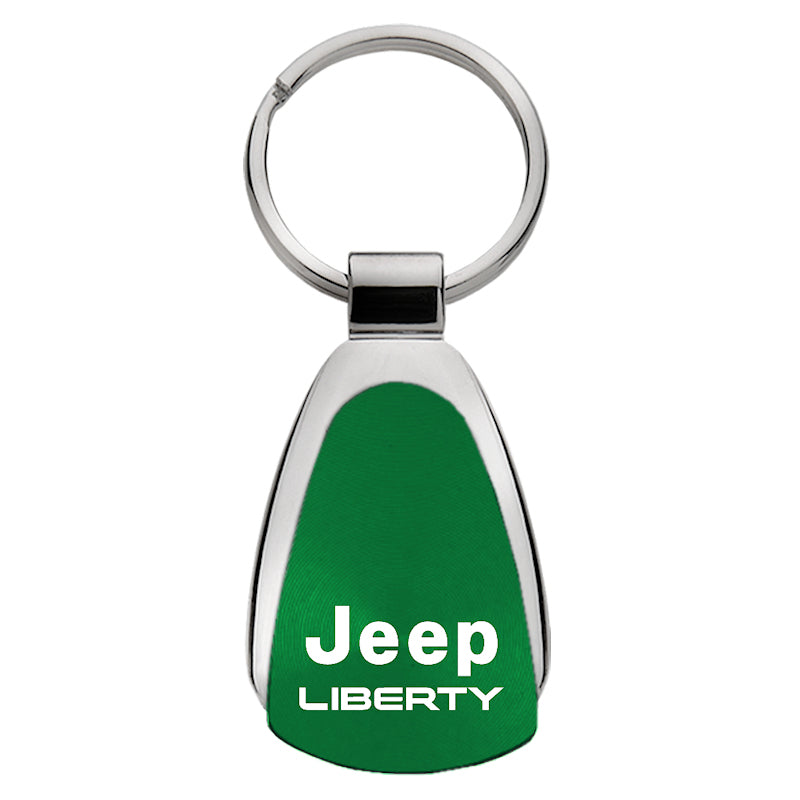 Jeep Liberty Teardrop Key Fob - Green