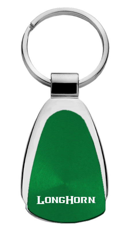 Ram Longhorn Teardrop Key Fob - Green