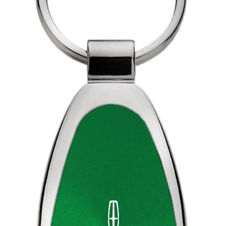 Lincoln Nautilus Teardrop Key Fob - Green