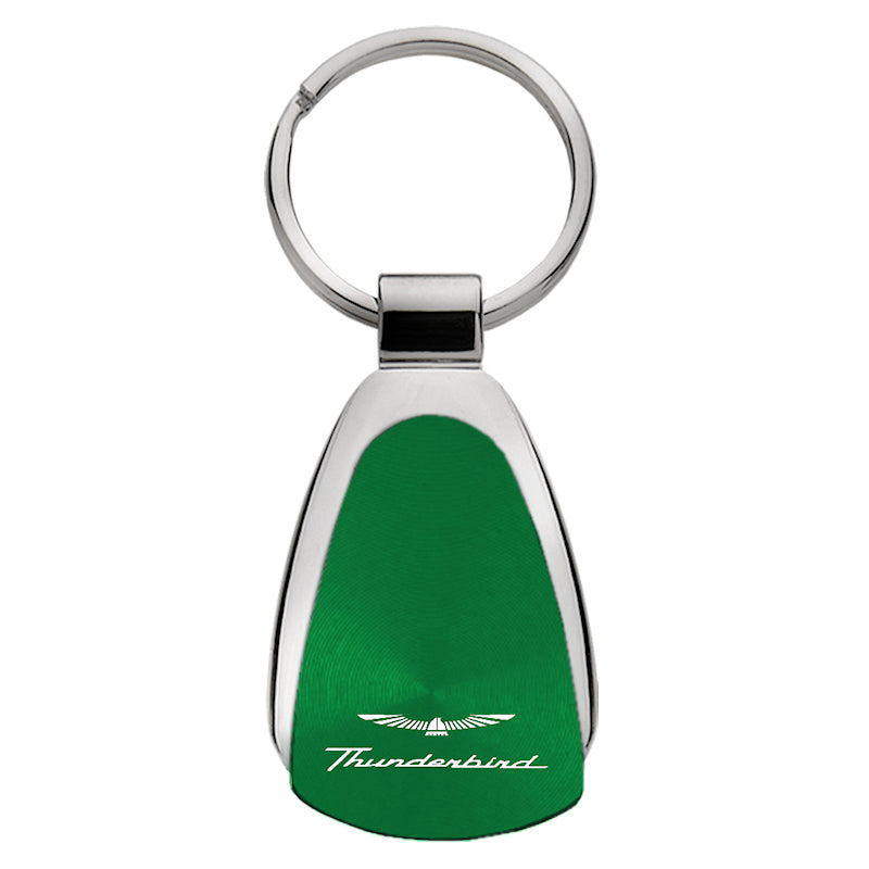 Ford Thunderbird Teardrop Key Fob - Green