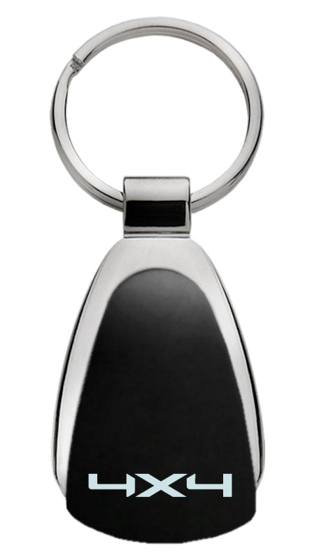 Novelty 4X4 Teardrop Key Fob - Black