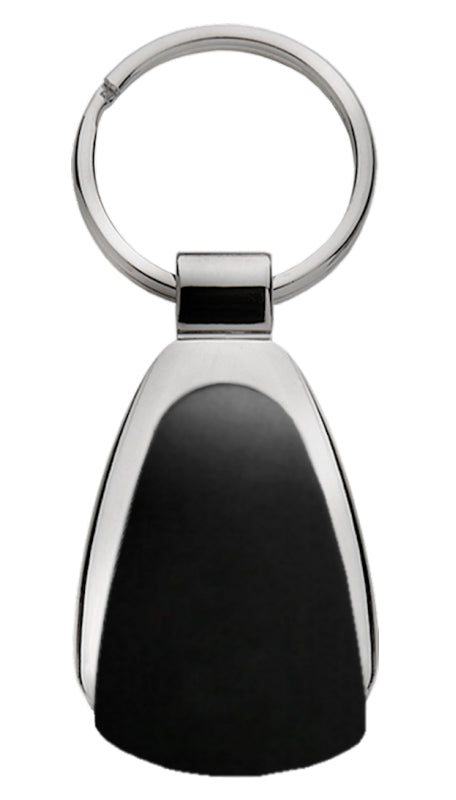 Blank Teardrop Key Fob - Black