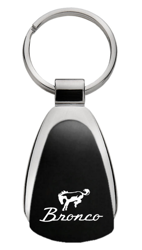 Ford Bronco Teardrop Key Fob - Black