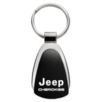 Jeep Cherokee Teardrop Key Fob - Black