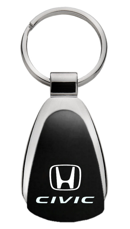 Honda Civic Teardrop Key Fob - Black