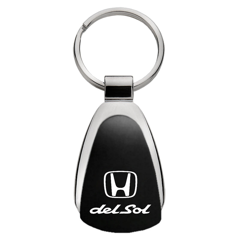 Honda Del Sol Teardrop Key Fob - Black