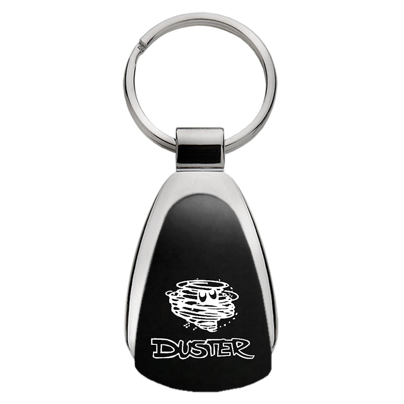 Plymouth Duster Teardrop Key Fob - Black