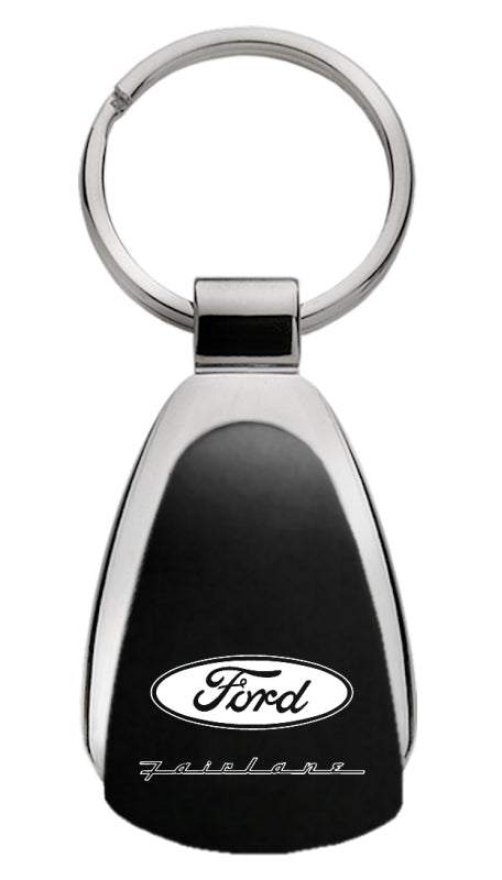 Ford Fairlane Teardrop Key Fob - Black