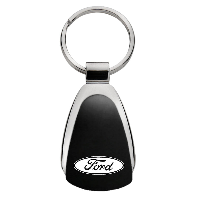 Ford Teardrop Key Fob - Black