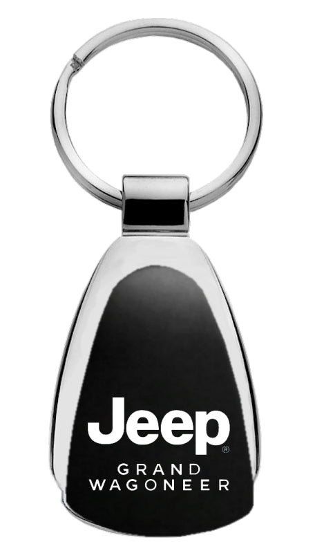 Jeep Grand Wagoneer Teardrop Key Fob - Black