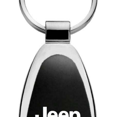 Jeep 4xe Teardrop Key Fob - Black