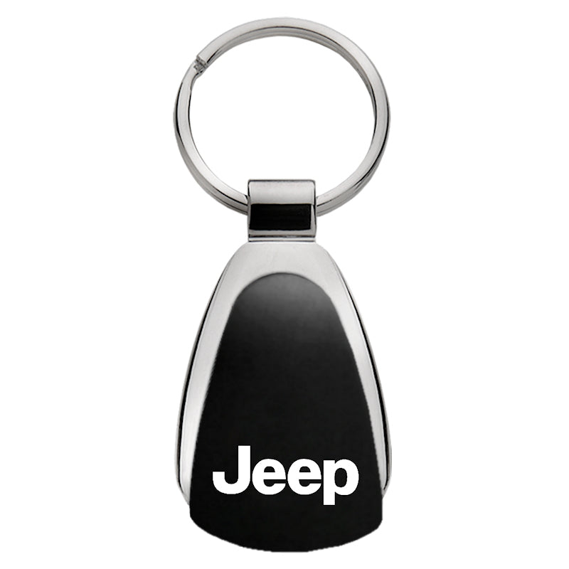 Jeep Teardrop Key Fob - Black