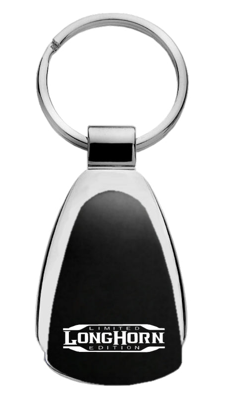 Ram Longhorn Limited Edition Teardrop Key Fob - Black