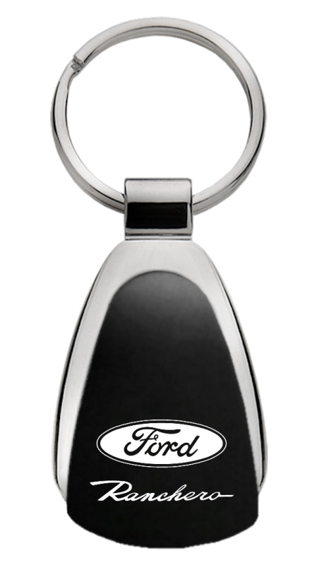 Ford Ranchero Teardrop Key Fob - Black