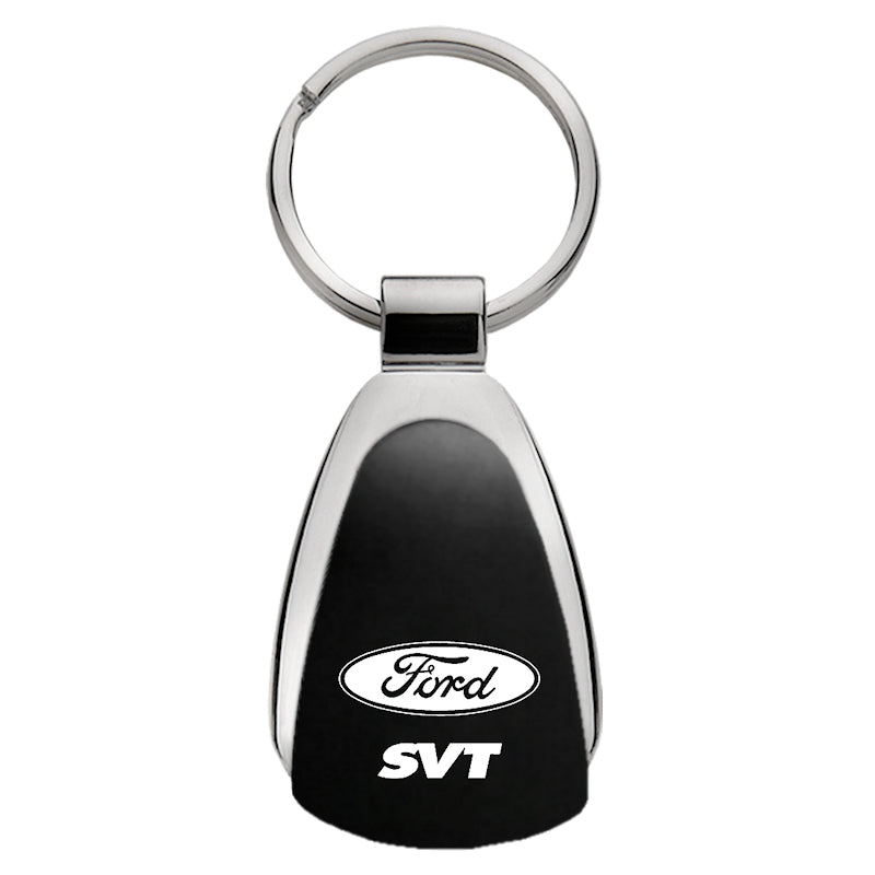 Mustang SVT Teardrop Key Fob - Black