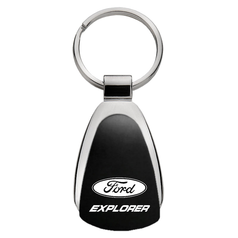 Ford Explorer Teardrop Key Fob - Black