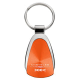 Chrysler 300C Teardrop Key Fob - Orange