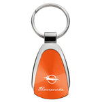 Plymouth Barracuda Teardrop Key Fob - Orange