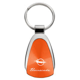 Plymouth Barracuda Teardrop Key Fob - Orange