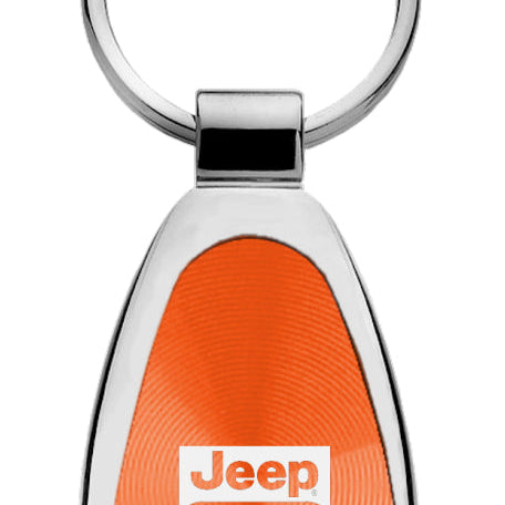 Jeep Gladiator Teardrop Key Fob - Orange