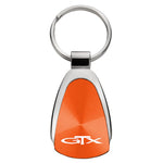 Plymouth GTX Teardrop Key Fob - Orange