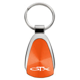 Plymouth GTX Teardrop Key Fob - Orange