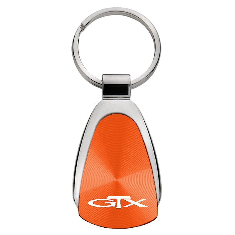 Plymouth GTX Teardrop Key Fob - Orange