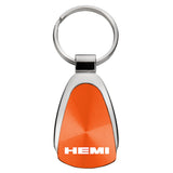 Mopar Hemi Teardrop Key Fob - Orange