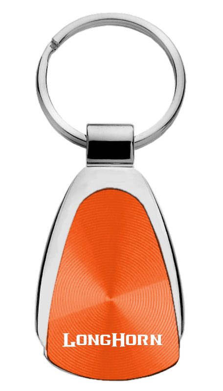 Ram Longhorn Teardrop Key Fob - Orange