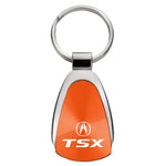 Acura TSX Teardrop Key Fob - Orange
