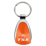 Acura TSX Teardrop Key Fob - Orange
