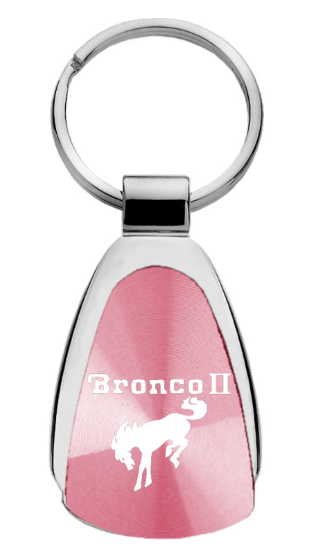 Ford Bronco II Teardrop Key Fob - Pink